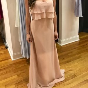 Jenny Yoo Dress Collection Olivia Dress Size 8 Color Desert Rose